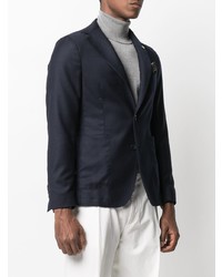 Blazer en laine bleu marine Manuel Ritz