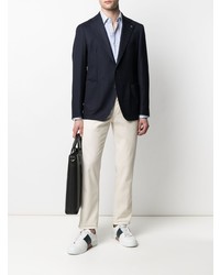 Blazer en laine bleu marine Tagliatore