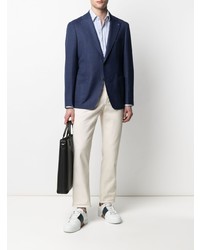 Blazer en laine bleu marine Tagliatore