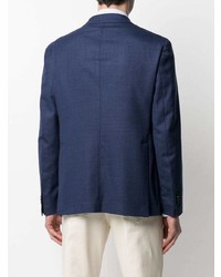 Blazer en laine bleu marine Tagliatore