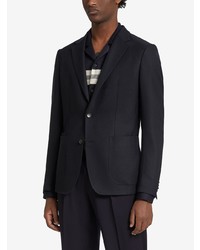 Blazer en laine bleu marine Z Zegna