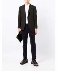 Blazer en laine bleu marine Man On The Boon.