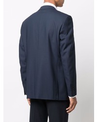 Blazer en laine bleu marine Canali