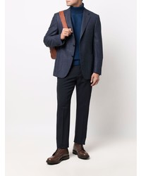 Blazer en laine bleu marine Canali