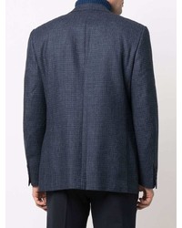 Blazer en laine bleu marine Canali