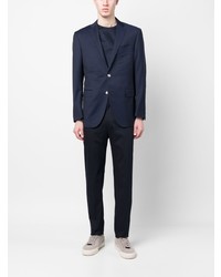 Blazer en laine bleu marine Corneliani