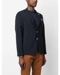 Blazer en laine bleu marine Manuel Ritz