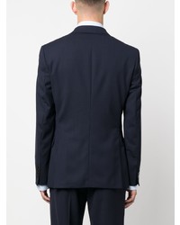 Blazer en laine bleu marine FURSAC