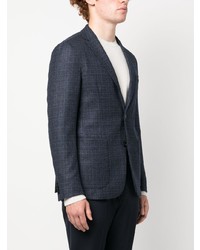 Blazer en laine bleu marine Zegna