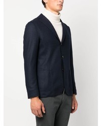 Blazer en laine bleu marine Eleventy