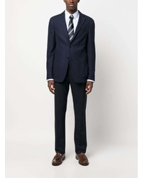 Blazer en laine bleu marine Zegna