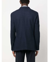 Blazer en laine bleu marine Zegna