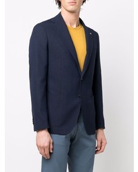 Blazer en laine bleu marine Tagliatore