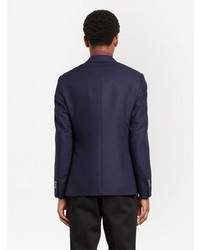 Blazer en laine bleu marine Ferragamo