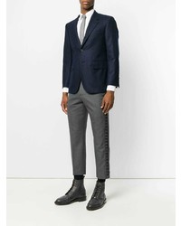 Blazer en laine bleu marine Thom Browne