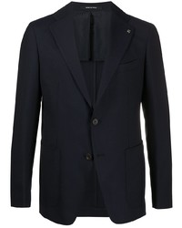 Blazer en laine bleu marine Tagliatore