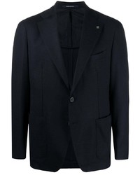 Blazer en laine bleu marine Tagliatore