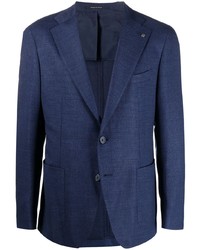 Blazer en laine bleu marine Tagliatore