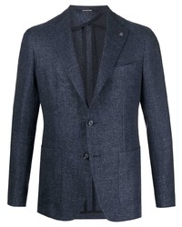 Blazer en laine bleu marine Tagliatore