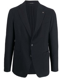 Blazer en laine bleu marine Tagliatore