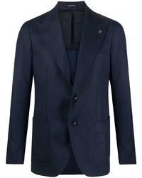 Blazer en laine bleu marine Tagliatore