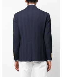 Blazer en laine bleu marine Tagliatore