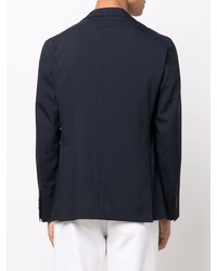 Blazer en laine bleu marine Tagliatore