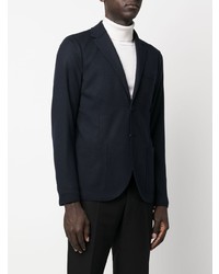 Blazer en laine bleu marine Harris Wharf London