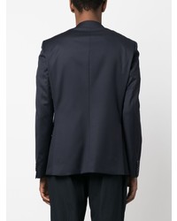 Blazer en laine bleu marine BOSS