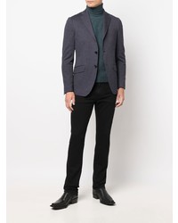 Blazer en laine bleu marine Etro