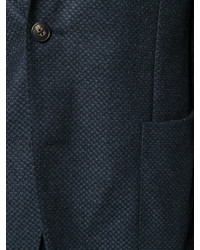 Blazer en laine bleu marine Boglioli