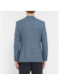 Blazer en laine bleu Richard James