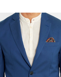 Blazer en laine bleu Etro