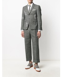 Blazer en laine brodé gris Thom Browne