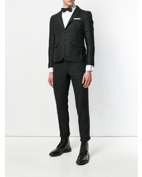 Blazer en laine gris foncé Thom Browne