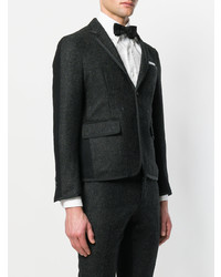 Blazer en laine gris foncé Thom Browne