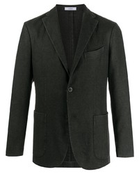 Blazer en laine gris foncé Boglioli