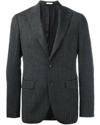 Blazer en laine gris foncé Boglioli