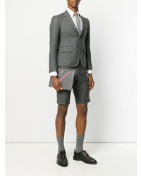 Blazer en laine gris foncé Thom Browne