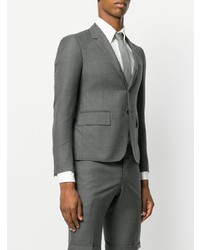 Blazer en laine gris foncé Thom Browne