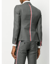 Blazer en laine gris foncé Thom Browne