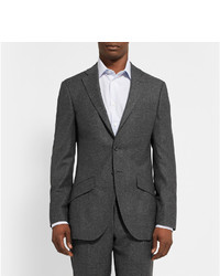 Blazer en laine gris foncé Richard James