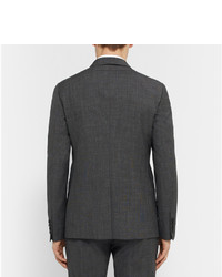 Blazer en laine gris foncé Lanvin