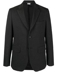 Blazer en laine gris foncé Comme des Garcons Homme Deux