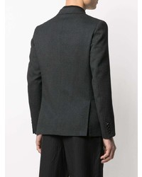 Blazer en laine gris foncé Comme des Garcons Homme Deux