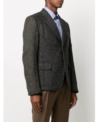 Blazer en laine gris foncé Junya Watanabe MAN