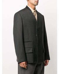 Blazer en laine gris foncé Maison Margiela