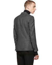 Blazer en laine gris foncé Paul Smith