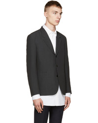 Blazer en laine gris foncé Paul Smith