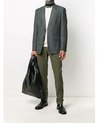 Blazer en laine gris foncé Maison Margiela